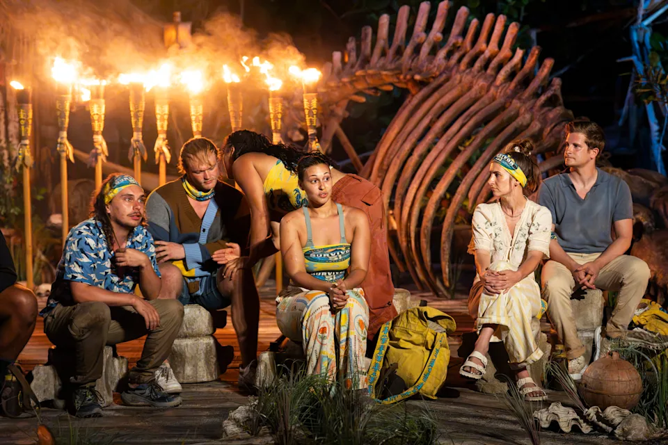 Tribal council scene