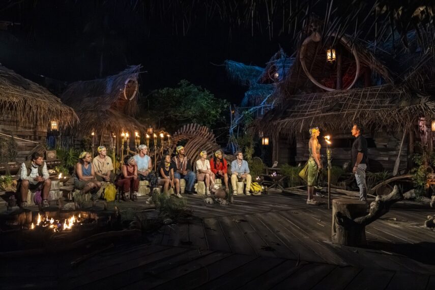 Tribal council scene